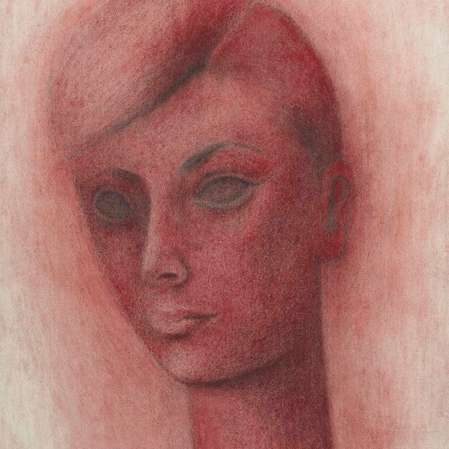 Rufino Tamayo — Портрет Одри Хепберн