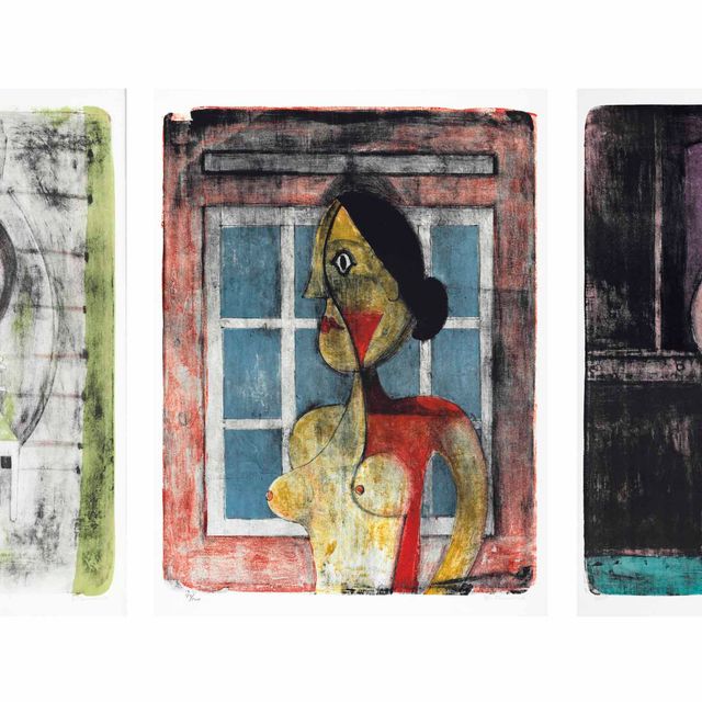 Rufino Tamayo — Мухерес : 14 тарелок