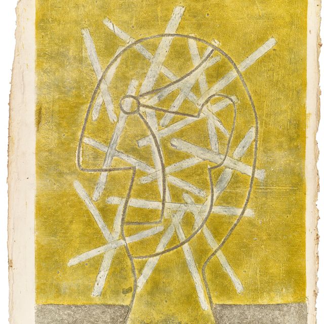 Rufino Tamayo — Профиль в желтом цвете / Perfil en Amarillo