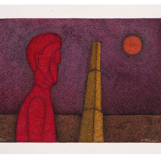 Rufino Tamayo — Фигура в рохо