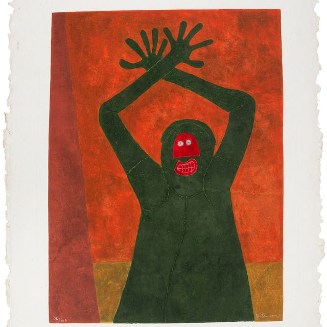 Rufino Tamayo — Протест (Protesta) (Протестовать)