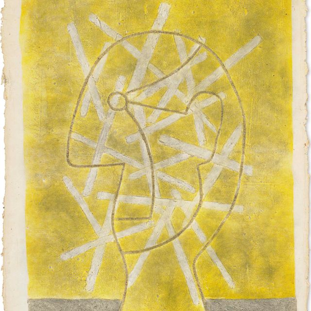 Rufino Tamayo — Профиль в желтом цвете