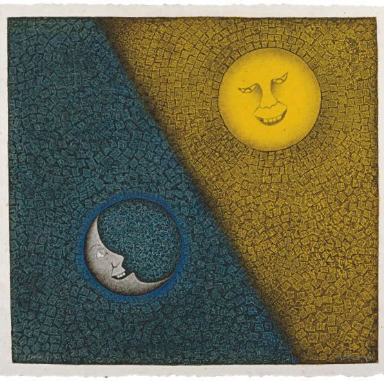 Rufino Tamayo — Луна и солнце (стр. 338)