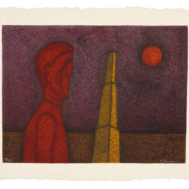 Rufino Tamayo — Фигура в рохо
