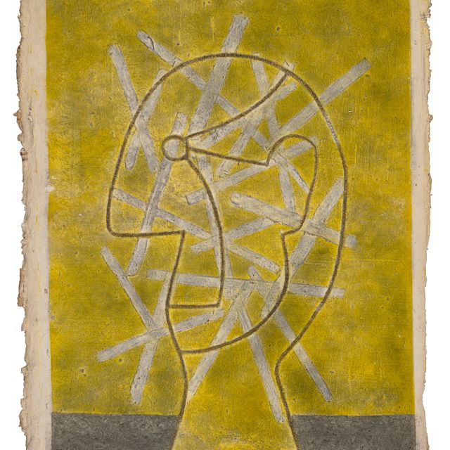 Rufino Tamayo — Профиль в желтом цвете
