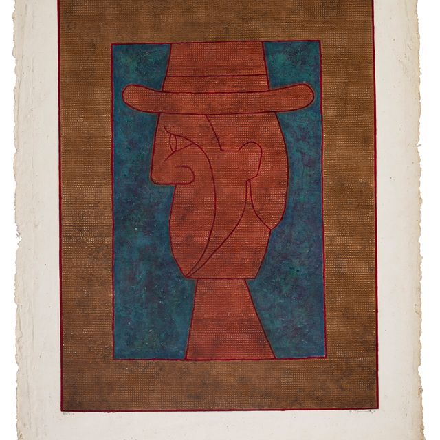 Rufino Tamayo — Профиль в шляпе