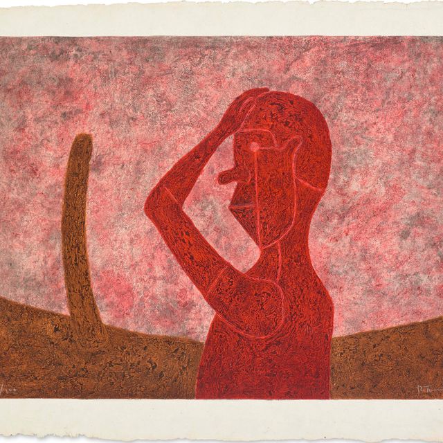 Rufino Tamayo — Бюст в красном