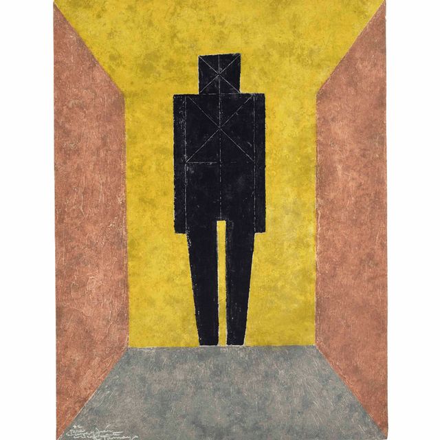 Rufino Tamayo — Фигура в негритянском стиле, от: Руфино Тамайо, 15 агуафуэртес