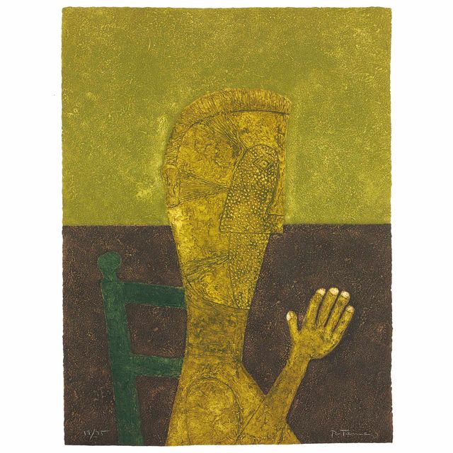 Rufino Tamayo — Персонаж Сентадо, от Руфино Тамайо, 16 августа 1976 года