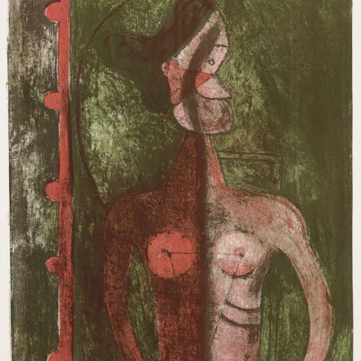 Rufino Tamayo — Туловище молодой девушки из Мухереса (стр. 112)