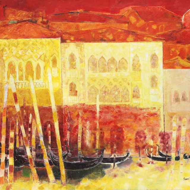 Sakti Burman — Без названия (Венеция)