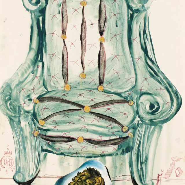Salvador Dalí — Дышащее пневматическое кресло