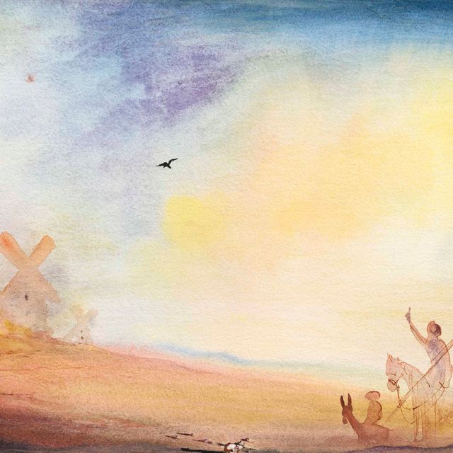 Salvador Dalí — Дон Кихот