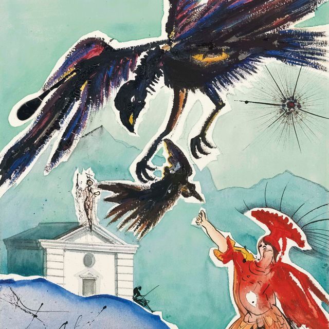 Salvador Dalí — Предварительный надзор за Пенелопой