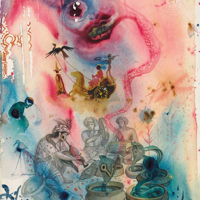 Salvador Dalí — Змеиное обаяние