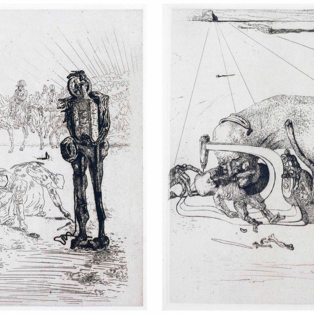 Salvador Dalí — Лотреамон, "Песни Мальдорора", Альбер Скира, Париж, 1934