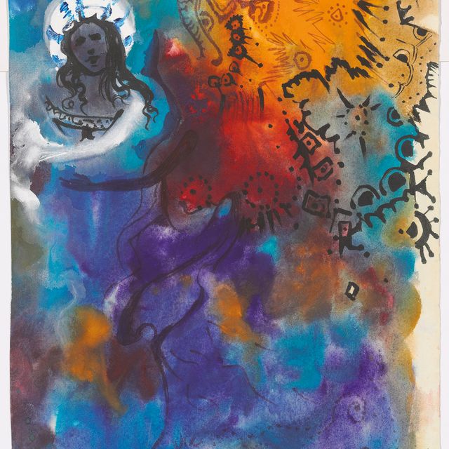 Salvador Dalí — Фигурка в тюрбане и с изящной фигуркой женщины