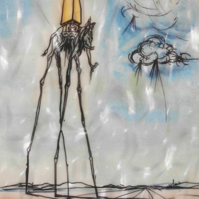Salvador Dalí — Изящный пространственный