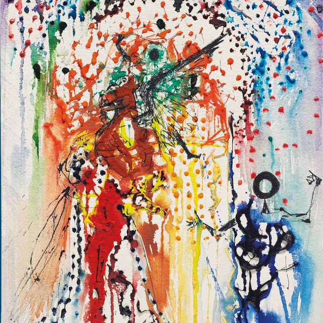 Salvador Dalí — Порт-де-плюи-колори