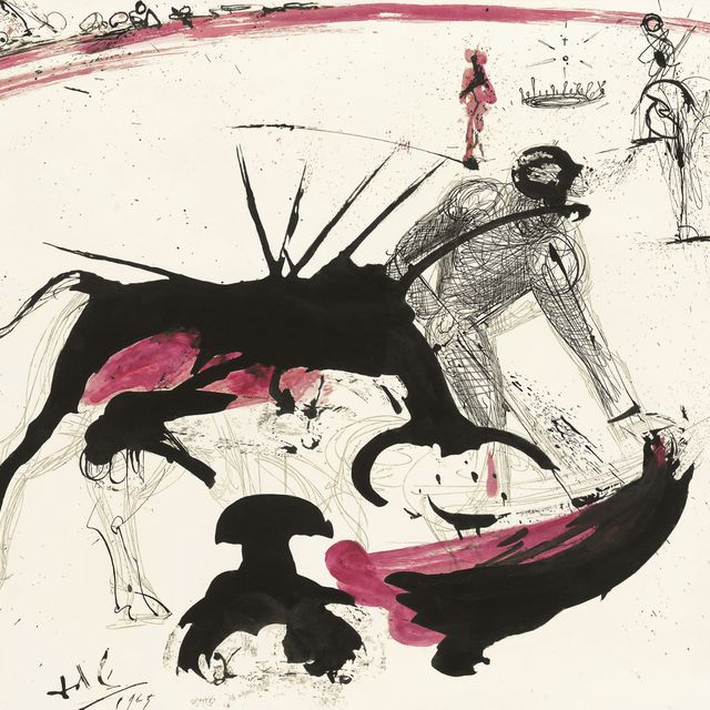 Salvador Dalí — Бой быков №3