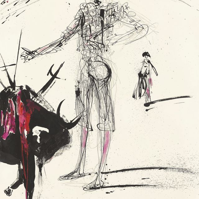 Salvador Dalí — Бой быков №4