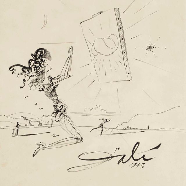 Salvador Dalí — Идолопоклонница