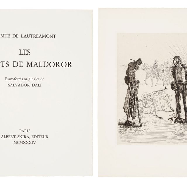 Salvador Dalí — Песни Мальдорора