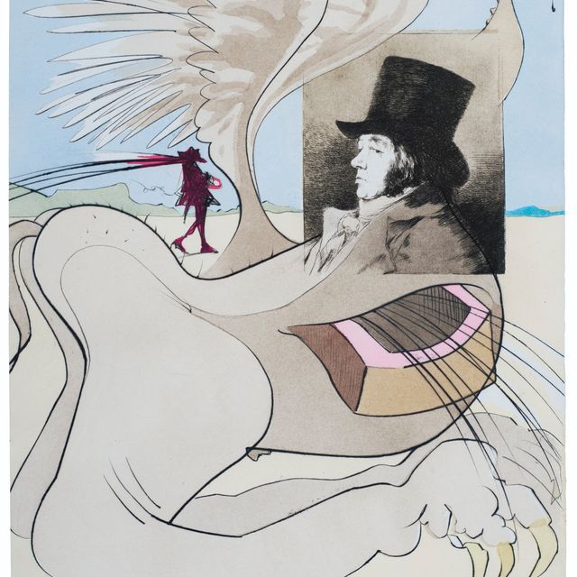 Salvador Dalí — "Капризы Гойи" Сальвадора Дали, Женева, Берггрюэн/Международные графические издания, 1977