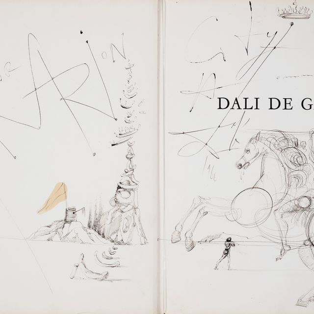 Salvador Dalí — "Дон Кихот", "путешествие по геологии", "кавалер данса без денег"