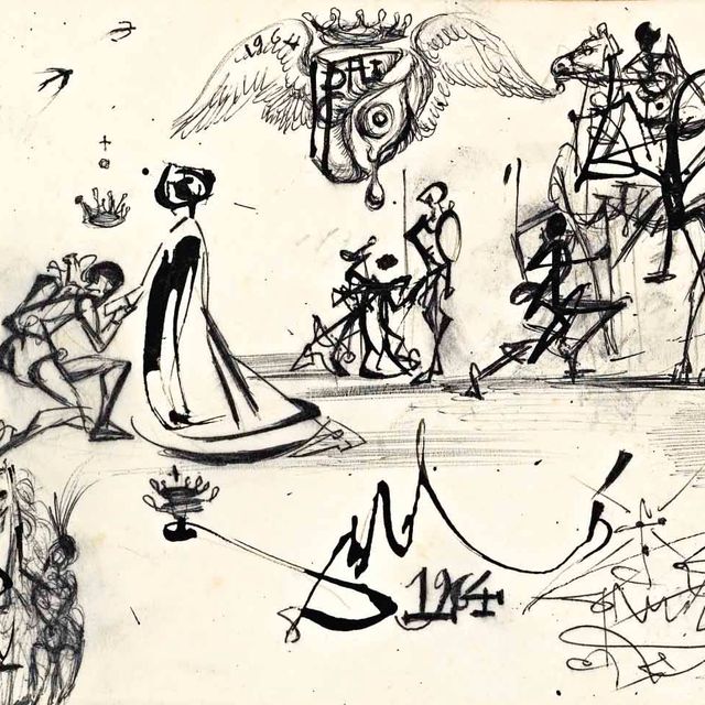 Salvador Dalí — Дон Чисиотте сорпрезо сенца арми