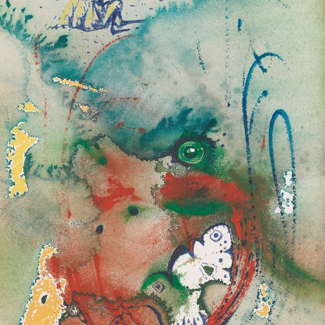 Salvador Dalí — Восточная фантазия для проекта иллюстраций о красоте леса и ночи.