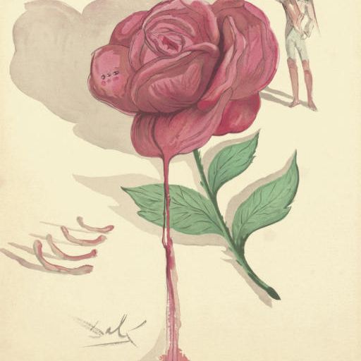 Salvador Dalí — Кармен, Нью-Йорк, Шорвуд, 1970 (M. & L. 1304-28)