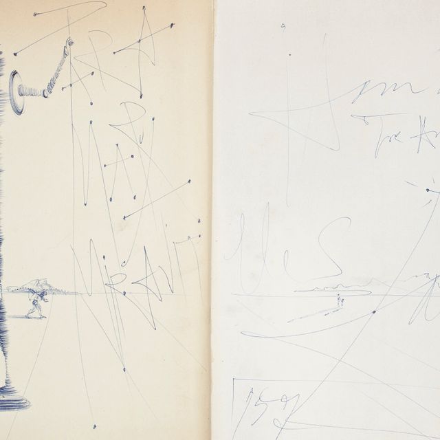 Salvador Dalí — Танец Дж. Тралла Соби, "Сальвадор Дали", Нью-Йорк, 1946