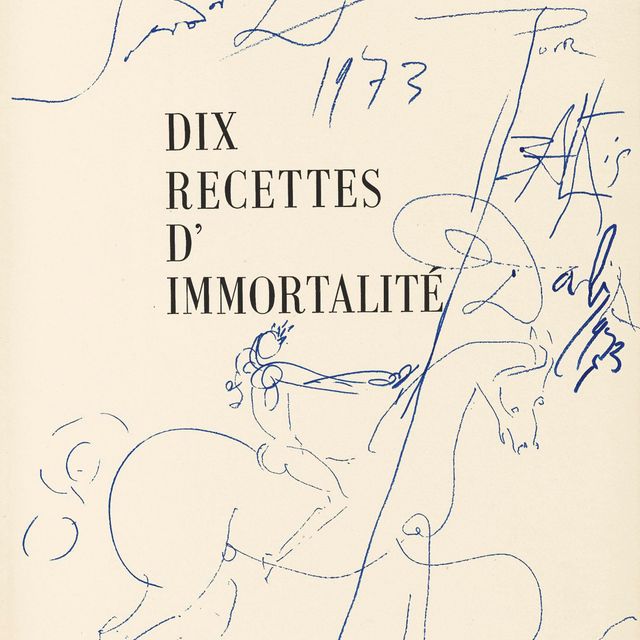 Salvador Dalí — Лучшие песни о бессмертии (Michler & Löpsinger 567-577; Поле 73-20)