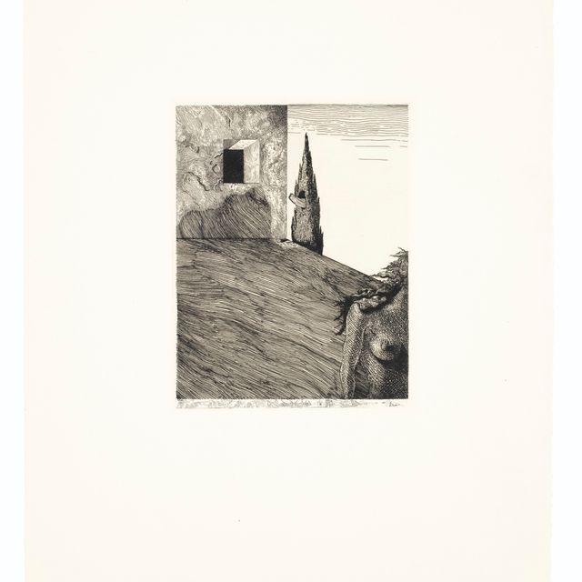 Salvador Dalí — Револьвер в белом шевроле