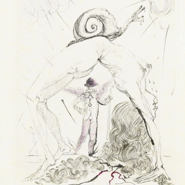Salvador Dalí — Стихотворения "Секреты Аполлонера" (Мишлер и Лопсингер, 189-198)