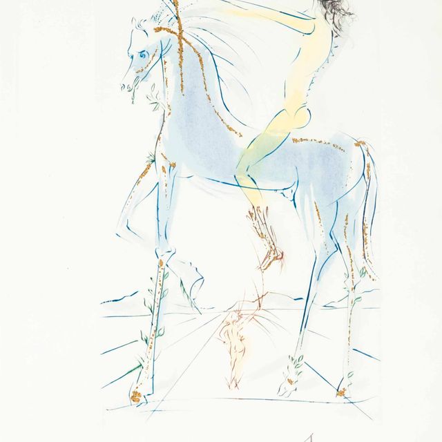 Salvador Dalí — "Песнь песней", Леон Амиэль, Нью-Йорк, 1971
