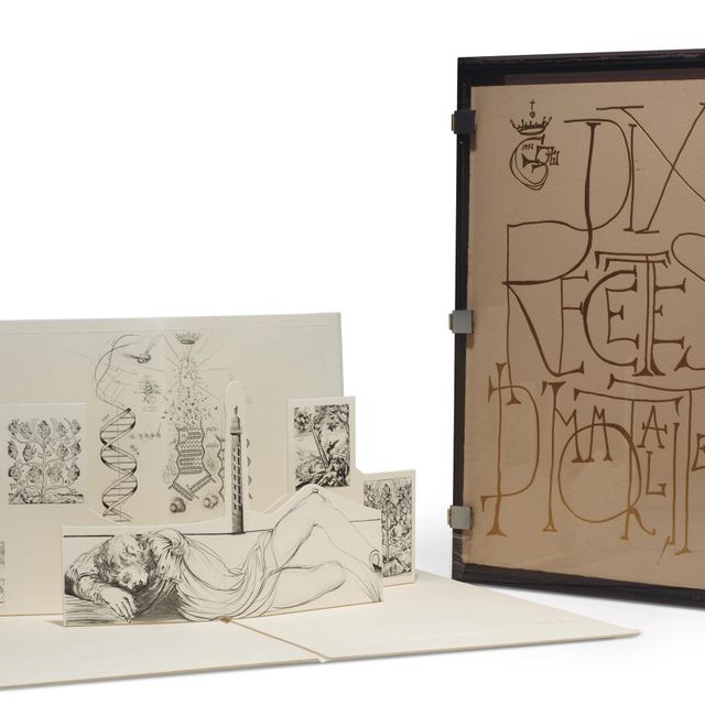 Salvador Dalí — Сальвадор Дали, "Дневники бессмертных", Одуэн-Дешарн, Париж, 1973 (Michler & Löpsinger, 567-577)