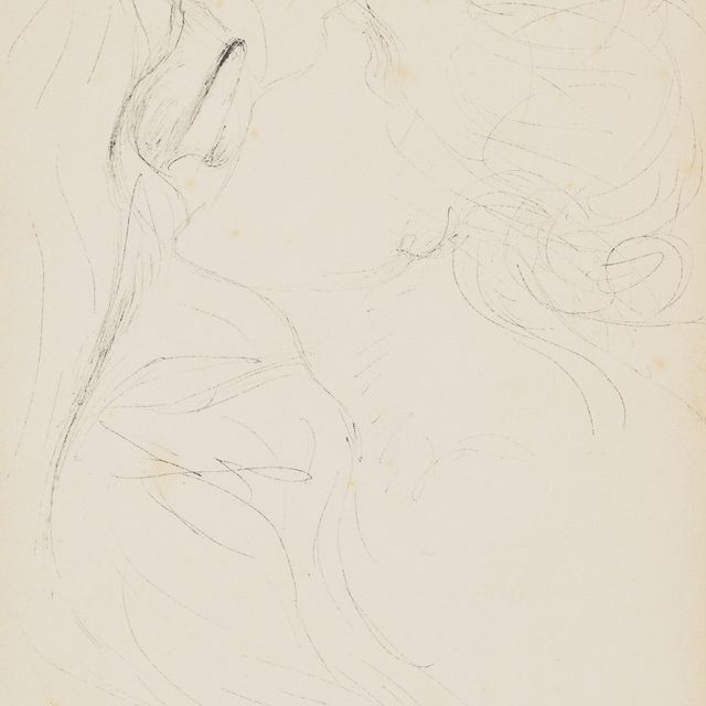 Salvador Dalí — Женщина-человек с воздушным флером, символ любви.