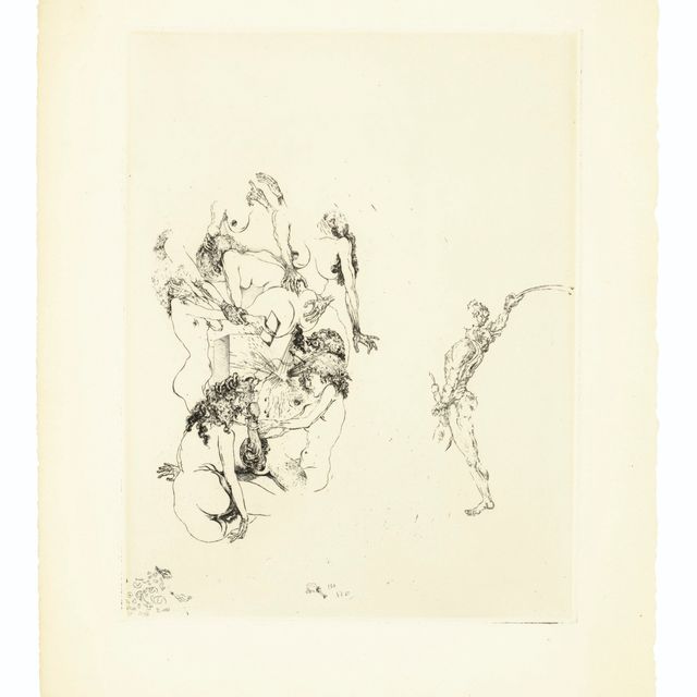 Salvador Dalí — Меню дружеского философского банкета