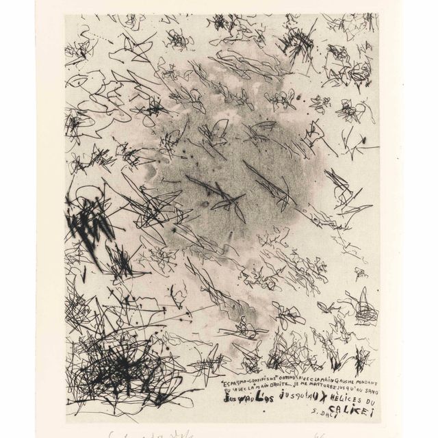 Salvador Dalí — Жорж Гюгне, Онан, "Сюрреалистические чтения", Париж, 1934