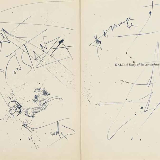 Salvador Dalí — Признание в любви к шевалю
