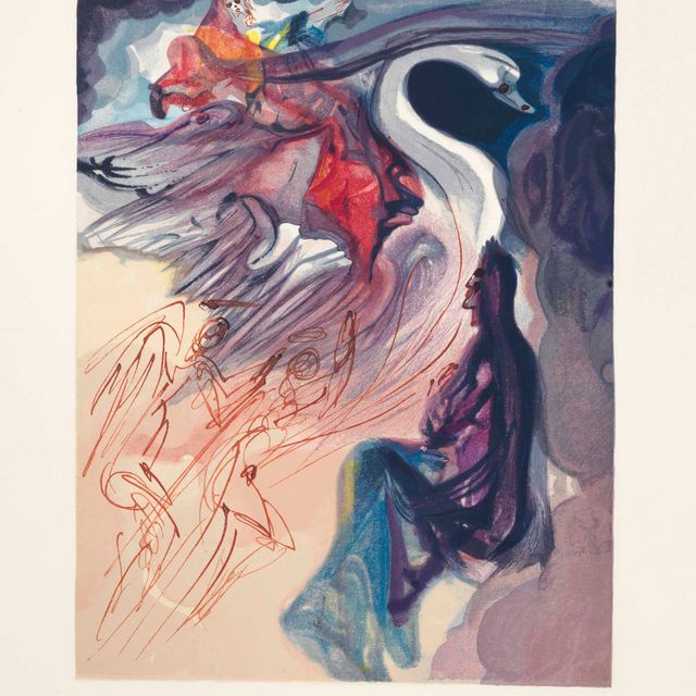 Salvador Dalí — Данте Алигьери, "Божественная комедия" , Искусство и наука, Салани, Италия, 1960-64