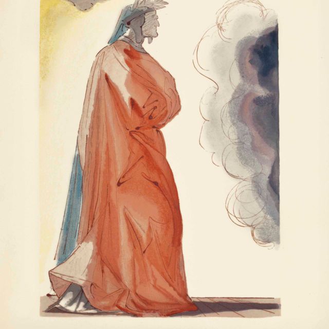 Salvador Dalí — "Божественная комедия" , "Искусство и наука", Салани, Италия, 1960-64