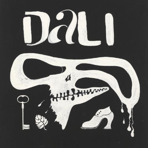 Salvador Dalí — Афиша выставки Дали 1934 года