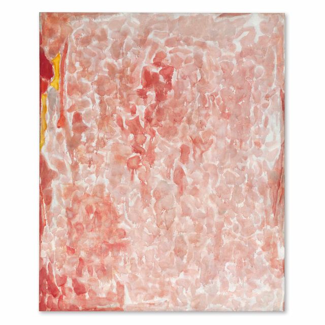 Sam Francis — Красный и розовый