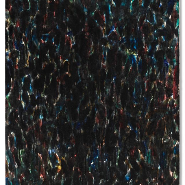 Sam Francis — темно-синий
