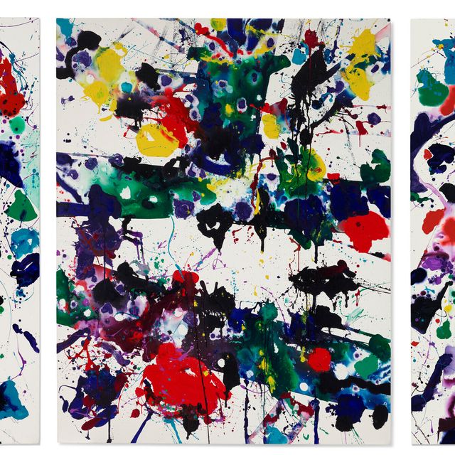Sam Francis — Без названия (триптих)