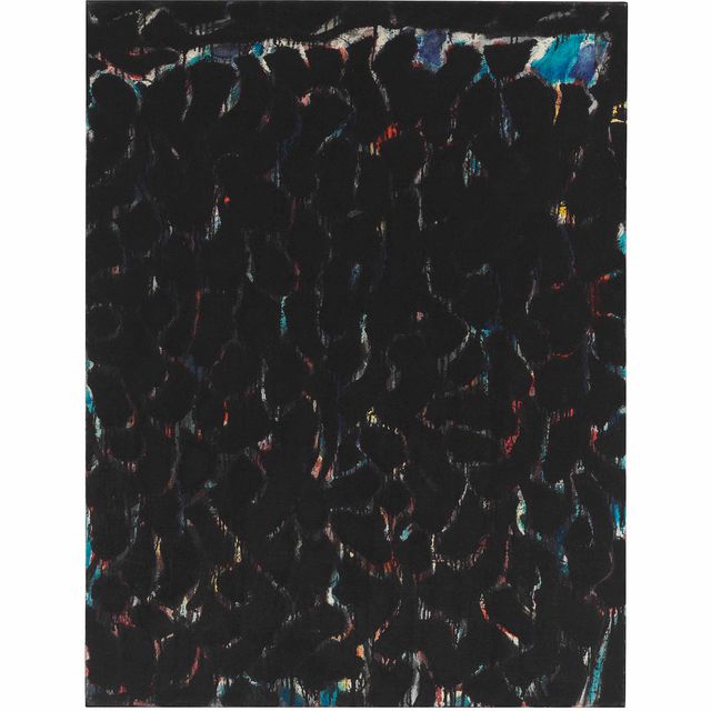 Sam Francis — Черный и красный