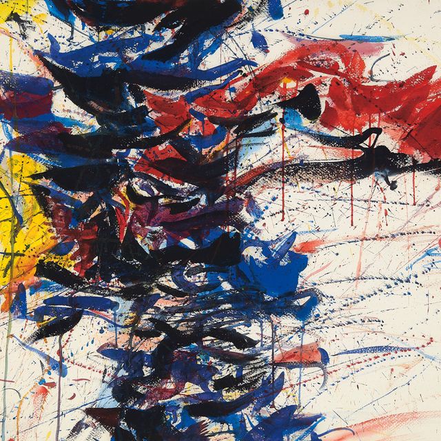 Sam Francis — Этюд для Моби Дика, номер два